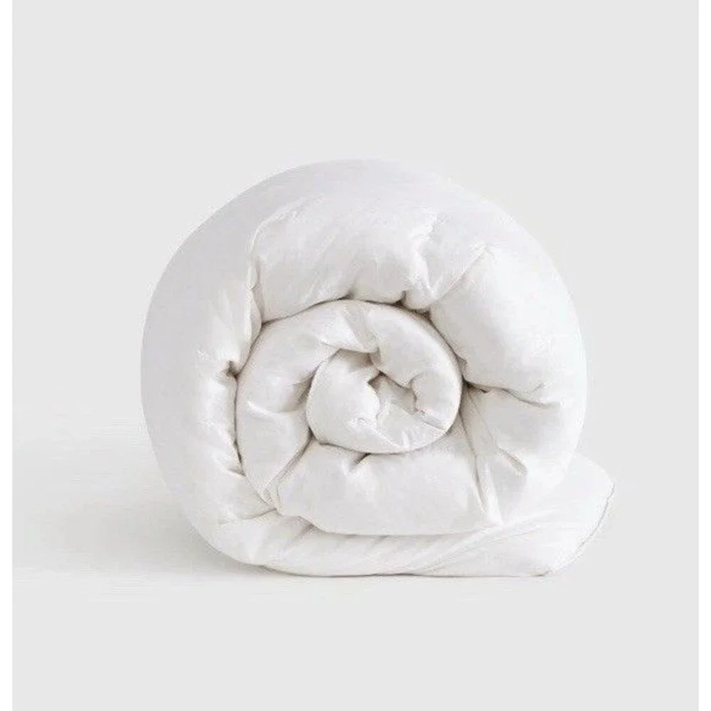 Quince Premium Down Alternative Comforter, Full/Queen, White